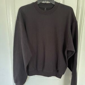 Skims Cotton Fleece Crew Neck Pullover size Medium